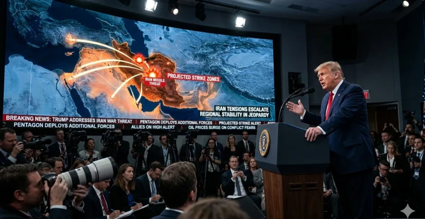 Iran US War Donald Trump statement