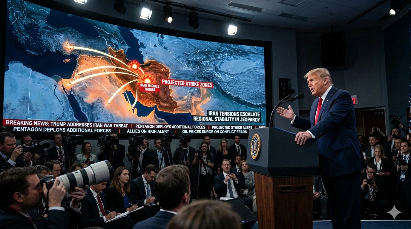 Iran US War Donald Trump statement